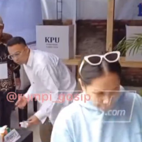 Sikap Nagita Slavina Dicap Sombong saat Nyoblos Bareng Raffi Ahmad, Diminta Belajar ke Arumi Bachsin