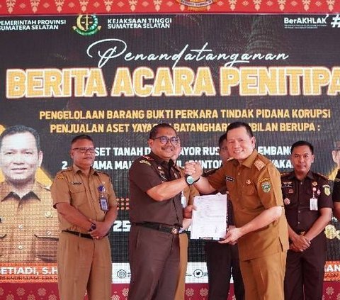 Kejati Sumsel Titipkan Aset Yayasan Batanghari Sembilan ke Pemprov