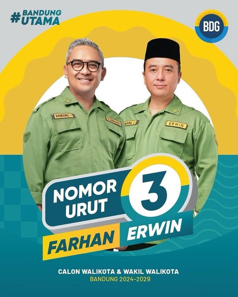 Farhan mendapatkan suara 44,73% pada perhitungan cepat yang membuatnya unggul dalam pilkada Kota Bandung. Dengan perolehan suara ini, Farhan besar kemungkinan memenangkan pilkada dan menjadi Walikota Bandung.