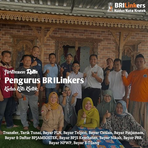 Pertemuan rutin BRILinkers Kudus.