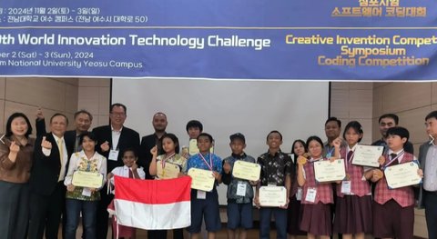Anak SD Asal Banyuwangi Sabet Juara di Kompetisi Coding Internasional