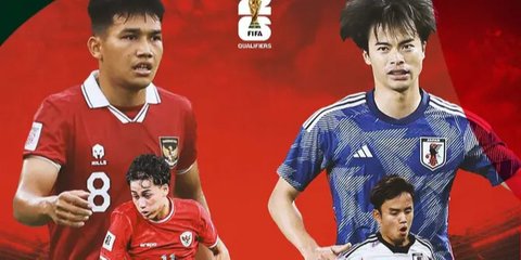 Kualifikasi Piala Dunia 2026 - Timnas Indonesia Vs Jepang - Duel Winger (Bola.com/Adreanus Titus)