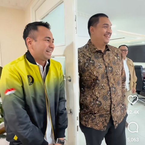 Potret Raffi Ahmad Jalani Tugas Ganda Jadi Waketum PP Pelti & Utusan Khusus Presiden, Lakukan Pertemuan dengan Menpora