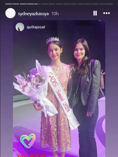 Potret Sydney dan Cut Tari di Final GADIS Sampul 2024. (Sumber: Instagram/cuttaryofficial/ojip_ismaputra)