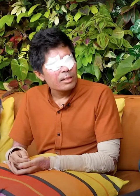 Agus Salim dikabarkan berobat ke Singapura pekan ini setelah menolak bantuan Rp300 juta dari Denny Sumargo. Tak sakit hati, Densu kini kirim doa indah. (Foto: Dok. YouTube Intens Investiga