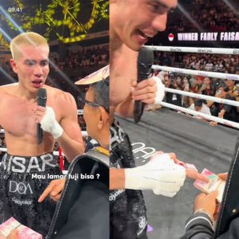 Aisar Khaled Lebih Berani dari Thariq? Begini Kronologi Lamarannya ke Fuji