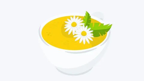 teh chamomile yang ampuh untuk mengatasi nyeri haid//copyright freepik/8photo