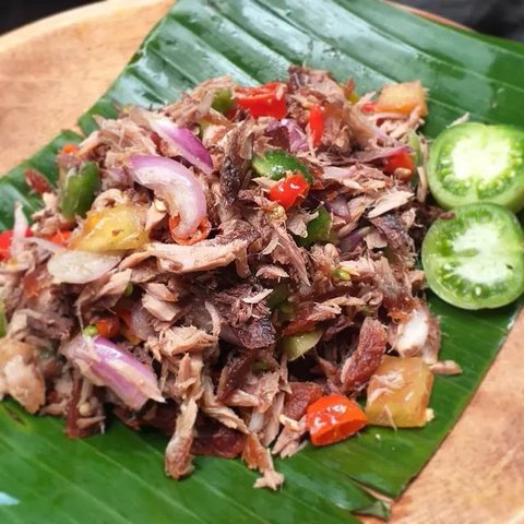 Sambal Matah. (dok. Instagram @meydunk/Asnida Riani)