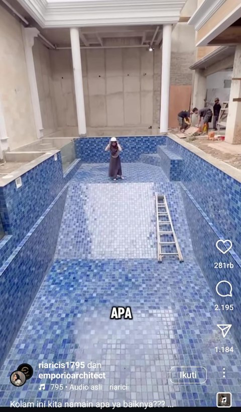 Momen Ria Ricis Traktir Tukang Bangunan di Rumah Barunya