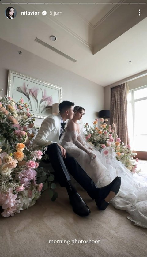 Momen Haru, Vior Menangis Saat Berjanji Setia pada Vincent Kosasih di Pemberkatan Nikah