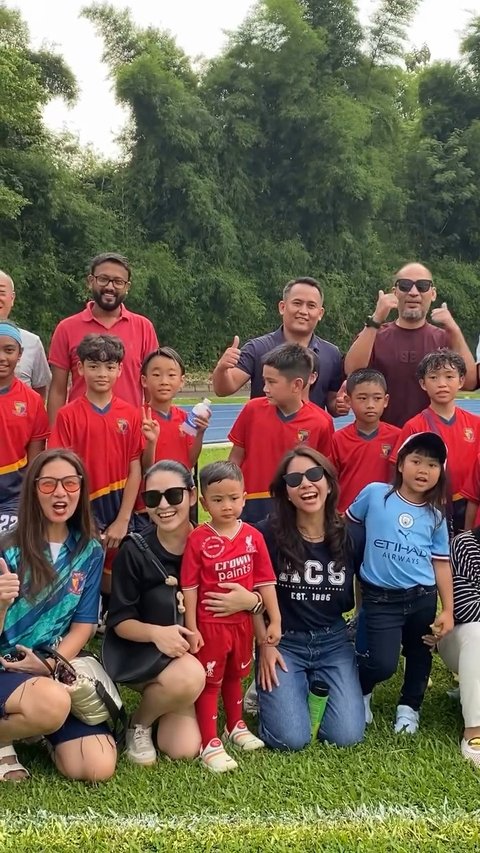 Rafathar Anak Raffi Ahmad Menang Tanding Bola, Berhasil Cetak Gol