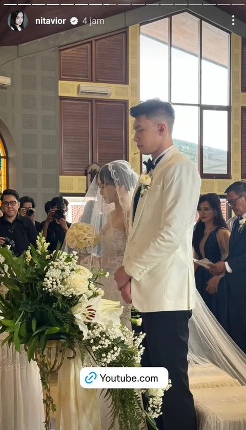 7 Potret Mesra Nita Vior dengan Vincent Kosasih Jelang Pernikahan yang Romantis. (instagram/nitavior, instagram/vincent_vrk)