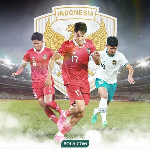 Skuad Timnas Indonesia jelang laga melawan Bali United. (Bola.com/Alit Binawan)