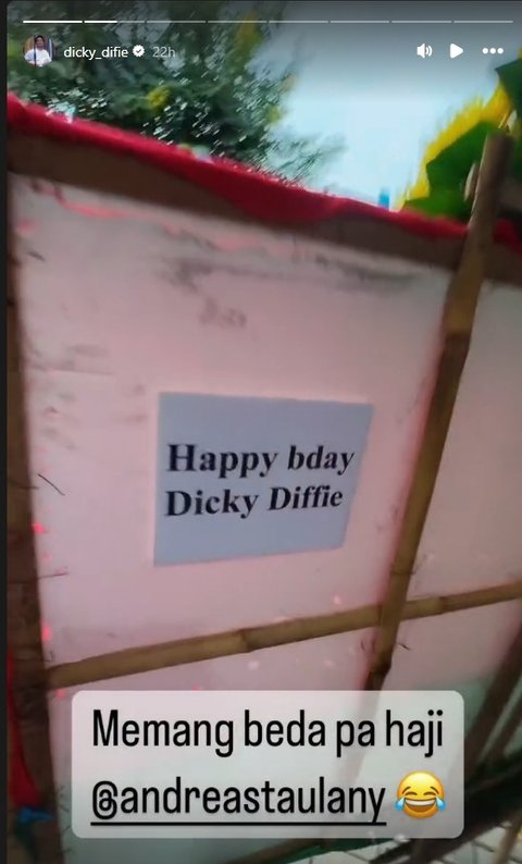 Dikirimi Karangan Bunga Kosong, Dicky Difie: 'Andre Taulany Ngirim Bunga Aja Lucu'