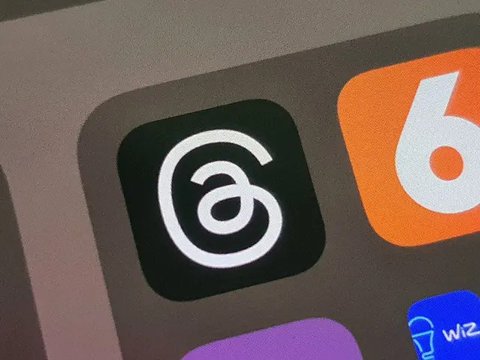 Logo aplikasi Threads (Foto: Screenshot Threads).