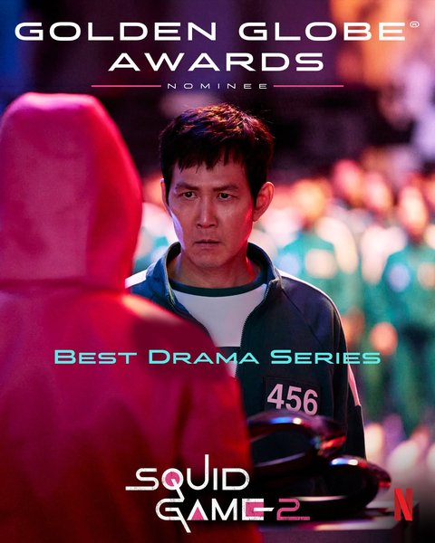 Belum Resmi Tayang, Drama Squid Game Season 2 Masuk Nominasi Golden Globe Awards 2025