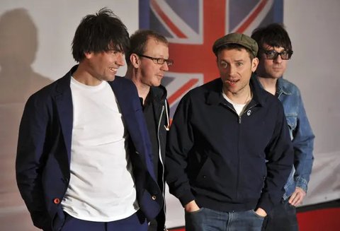 Band Oasis jelang konser di Hong Kong (25/2/2006). (AFP/MIke Clarke)