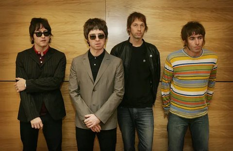 Band Oasis jelang konser di Hong Kong (25/2/2006). (AFP/MIke Clarke)