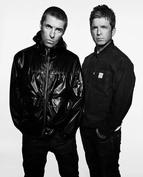 Band Oasis jelang konser di Hong Kong (25/2/2006). (AFP/MIke Clarke)
