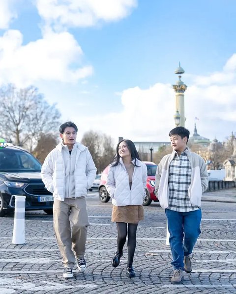 Potret Randy Martin Keliling Eropa LDR dari Lyodra (Sumber: Instagram/randymartinnn)