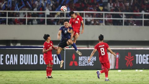 FOTO: Drama 6 Gol, Timnas Indonesia Gagal Tumbangkan Laos di Piala AFF 2024