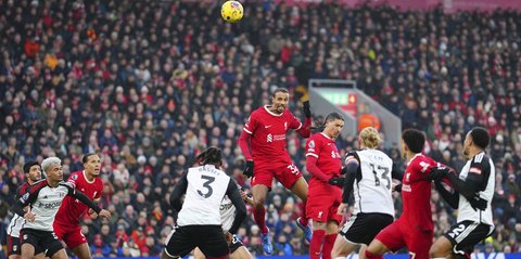 Head to Head dan Statistik: Liverpool vs Fulham - Premier League