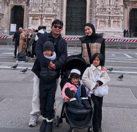 7 Potret Momen Seru Nina Zatulini Bersama Keluarga di Milan, Sorotan Hari Pertama