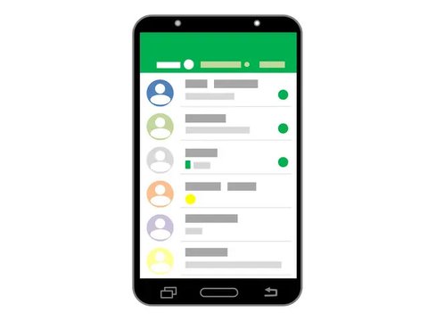Ilustrasi WhatsApp, chat WA. (Photo by syifa5610 on Freepik)
