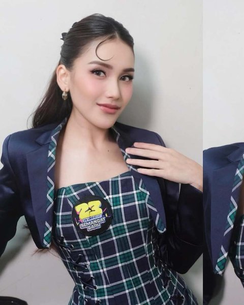 Dengan gaya humorisnya, Ayu Ting Ting tetap menunjukkan sikap santai terhadap cerita Anwar yang cukup membuat suasana acara tersebut menjadi heboh.