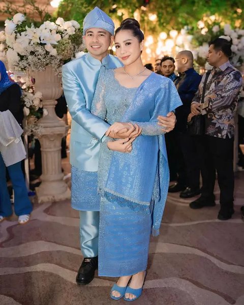 Potret Pasangan Artis di Resepsi Zumi Zola dan Putri Zulhas. (Sumber: Instagram/raffinagita1717/dude2harlino)