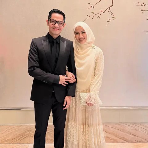 Potret Pasangan Artis di Resepsi Zumi Zola dan Putri Zulhas. (Sumber: Instagram/raffinagita1717/dude2harlino)