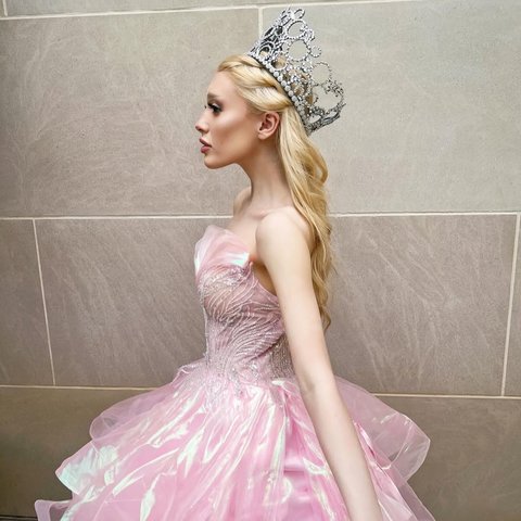 Portraits of Influencer Paige Niemann, TikTok Blocked Her Account for