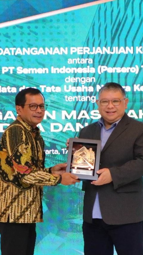 JAM-Datun Kejagung dan PT Semen Indonesia Jalin Kerja Sama Dukung Pembangunan Infrastruktur Nasional