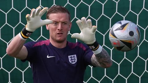 Ilustrasi - Jordan Pickford, Harry Kane, Son Heung-min (Bola.com/Adreanus Titus)