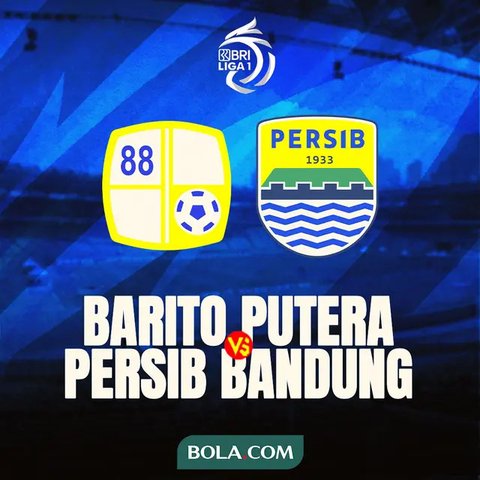 Ciro Alves (kiri) dan Bagas Kaffa dalam pertandingan BRI Liga 1 2023/2024 antara Barito Putera melawan Persib Bandung, Jumat (23/2/2024) malam WIB di Stadion Sultan Agung, Bantul. (Dok. Barit