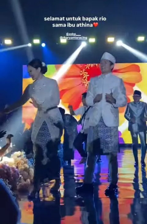 Pesta Ketiga dan Syukuran Pernikahan Rio Haryanto dan Athina (Sumber: Instagram/rharyantoracing)