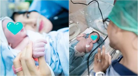 Momen detik-detik persalinan anak ketiga Shandy Purnamasari. (sumber: Instagram/juragan_99)