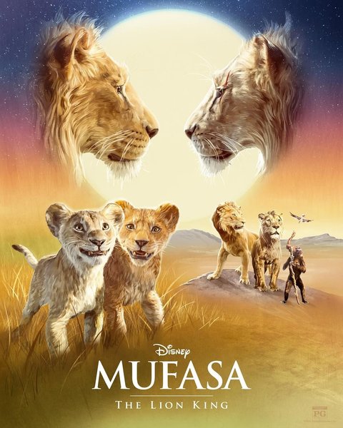 Film Mufasa: The Lion King, Lika Liku Perjalanan Mufasa Jadi Sang Raja Rimba