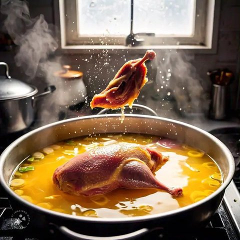 Daging Bebek Mentah by Meta AI