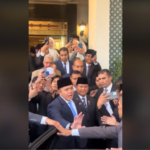 Mayor Teddy 'Warning' Pengawal Mesir Grasak Grusuk saat Prabowo Mau Masuk Mobil