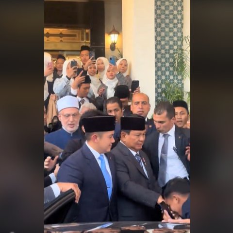Mayor Teddy 'Warning' Pengawal Mesir Grasak Grusuk saat Prabowo Mau Masuk Mobil