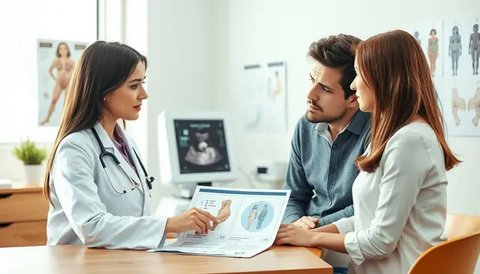 ciri hamil 2 bulan yang sehat Ilustrasi dibuat AI