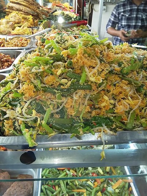 Resep praktis urap daun kenikir. (Dok: Cookpad @wenny_must)