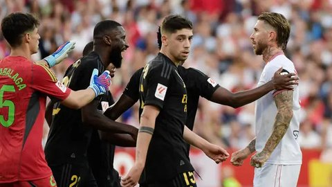 Liga Spanyol - Real Madrid Vs Sevilla (Bola.com/Adreanus Titus)