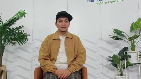 Indra Bekti di Rumah Sakit Abdi Waluyo, Jakarta Pusat, Senin (23/12/2024).