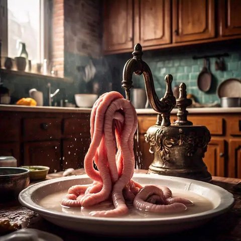 Usus Ayam by Meta AI