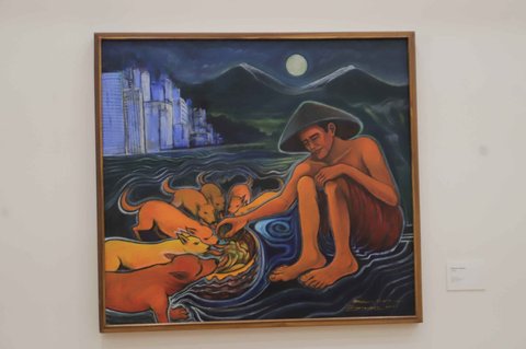 Meski dihentikan, beberapa karya Yos telah menarik perhatian kolektor, dan tiga lukisan dikabarkan telah terjual, sedangkan karya lainnya akan segera dipindahkan ke Yogyakarta dan rencananya akan dipamerkan di tempat lain.