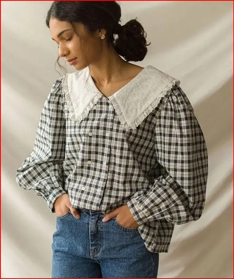 Vinci Oversized Shirt (Sumber blibli.com/sangninja).