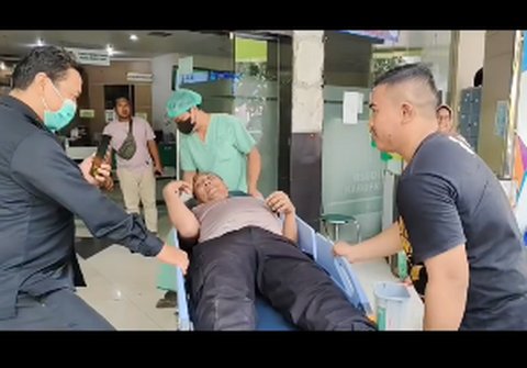 Kondisi Ipda Purnomo Polisi Baik Dipukul ODGJ Hingga Berdarah-darah