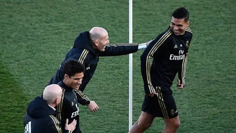 Real Madrid - Zinedine Zidane (Bola.com/Adreanus Titus)